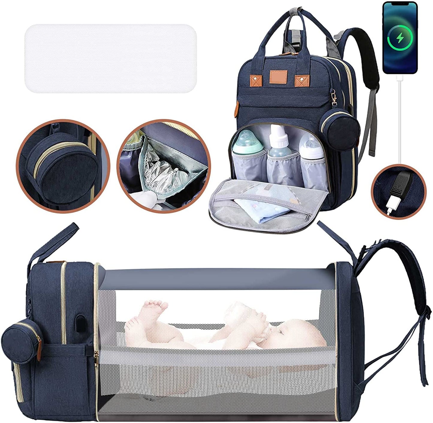 Diaper Changing Backpack